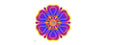 Classic Flower Rosette CNC Model | 3D Relief ArtCAM RLF Design