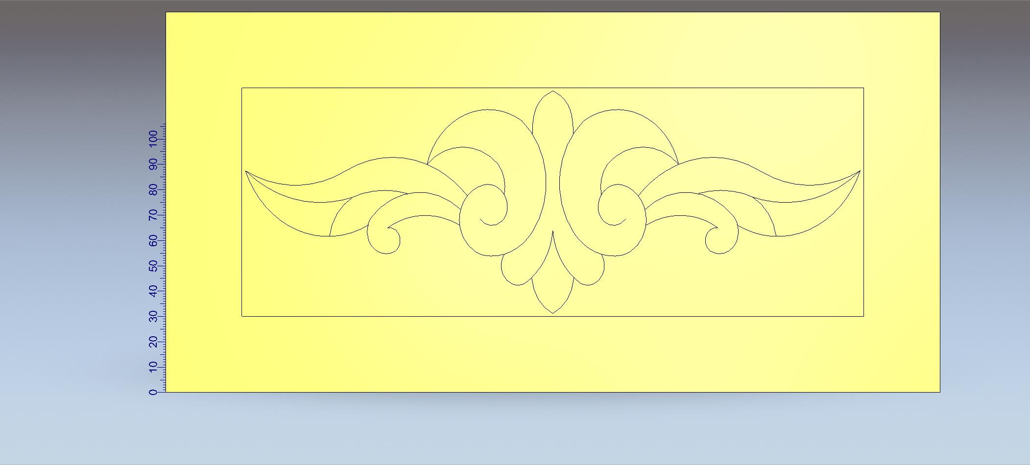 Luxury Wooden Jali Design | CNC Router ArtCAM File | Decorative 3D Relief Pattern