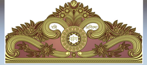 Premium Bed Design no/137 RLF / STL File