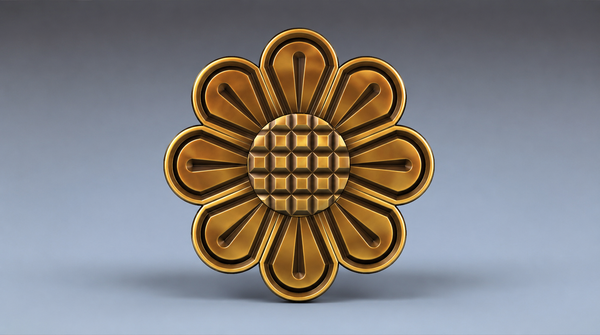Premium Flower Design no 134/ RLF / STL File