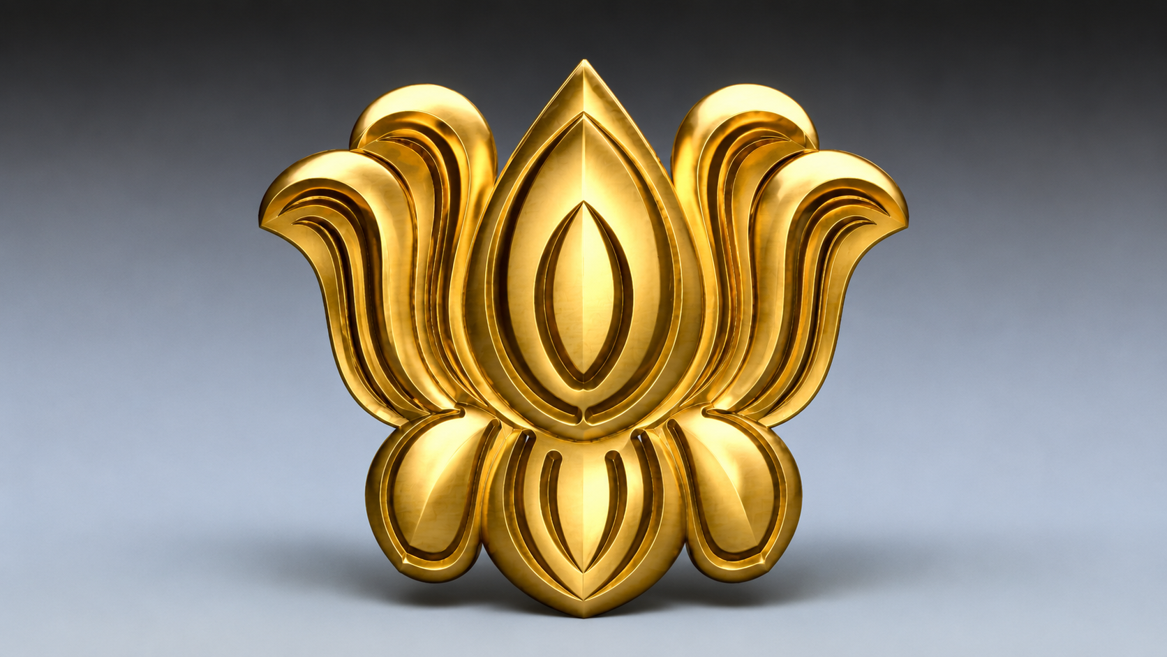Premium Flower Design no 68/ RLF / STL File