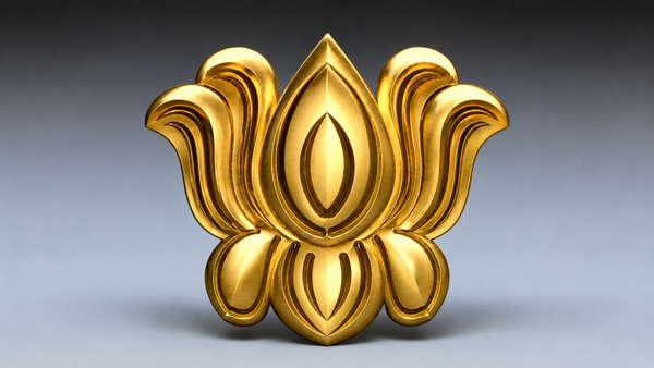 Premium Flower Design no 68/ RLF / STL File